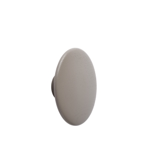 MUUTO drewniany wieszak/uchwyt DOTS WOODS - szarobeżowy (taupe) - ∅9cm - dostępny 
