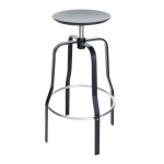 Lapalma hoker/stołek Giro (S106) z regulowaną wysokością H:66cm-76cm - warianty wykończeń