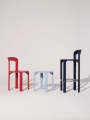 Rey Chair scarlet red wb lacquer beech_Rey Stool slate blue wb lacquer beech_Rey Barstool deep blue wb lacquer beech.jpg