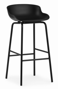 NORMANN COPENHAGEN hoker/stołek barowy HYG BARSTOOL H:75cm - metalowa podstawa - warianty