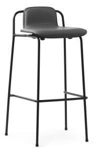 NORMANN COPENHAGEN hoker/stołek barowy STUDIO BARSTOOL tapicerowany od frontu -  H:65cm / H:75cm - warianty wysokości i wykończenia