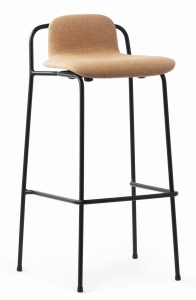 NORMANN COPENHAGEN hoker/stołek barowy tapicerowany STUDIO BARSTOOL -  H:65cm / H:75cm - warianty wysokości i wykończenia