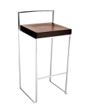 Lapalma hoker/stołek CUBO (S62) wysokość siedziska H:65cm - warianty wykończenia