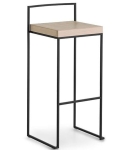 Lapalma hoker/stołek CUBO (S62_75) wysokość siedziska H:75cm - warianty wykończenia